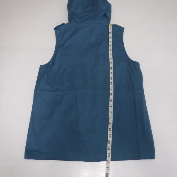 Zenana Outfitters Vest Size Medium Hood Cargo - Picture 10 of 10